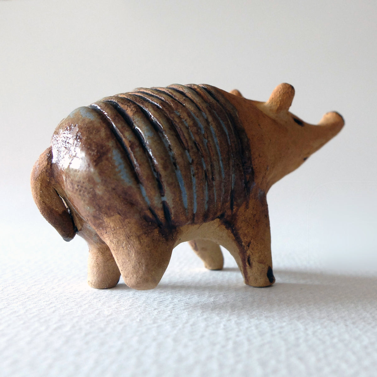 The Armadillo (#39) – Handcrafted Ceramic Figurine