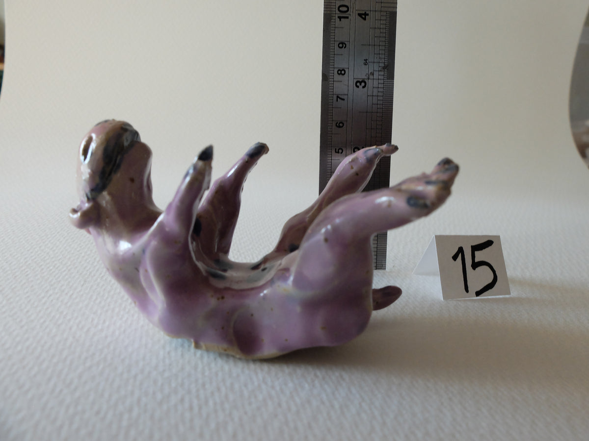 The Playful Creature (#15) – Handcrafted Ceramic Animal Figurine