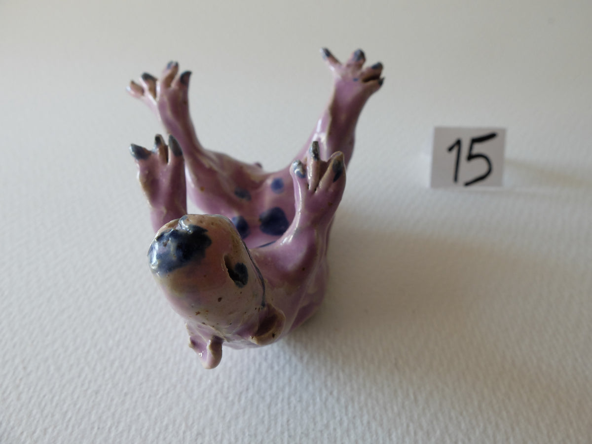 The Playful Creature (#15) – Handcrafted Ceramic Animal Figurine
