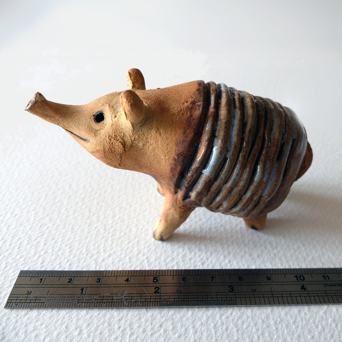 The Armadillo (#39) – Handcrafted Ceramic Figurine