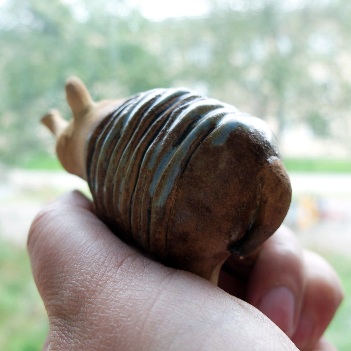 The Armadillo (#39) – Handcrafted Ceramic Figurine