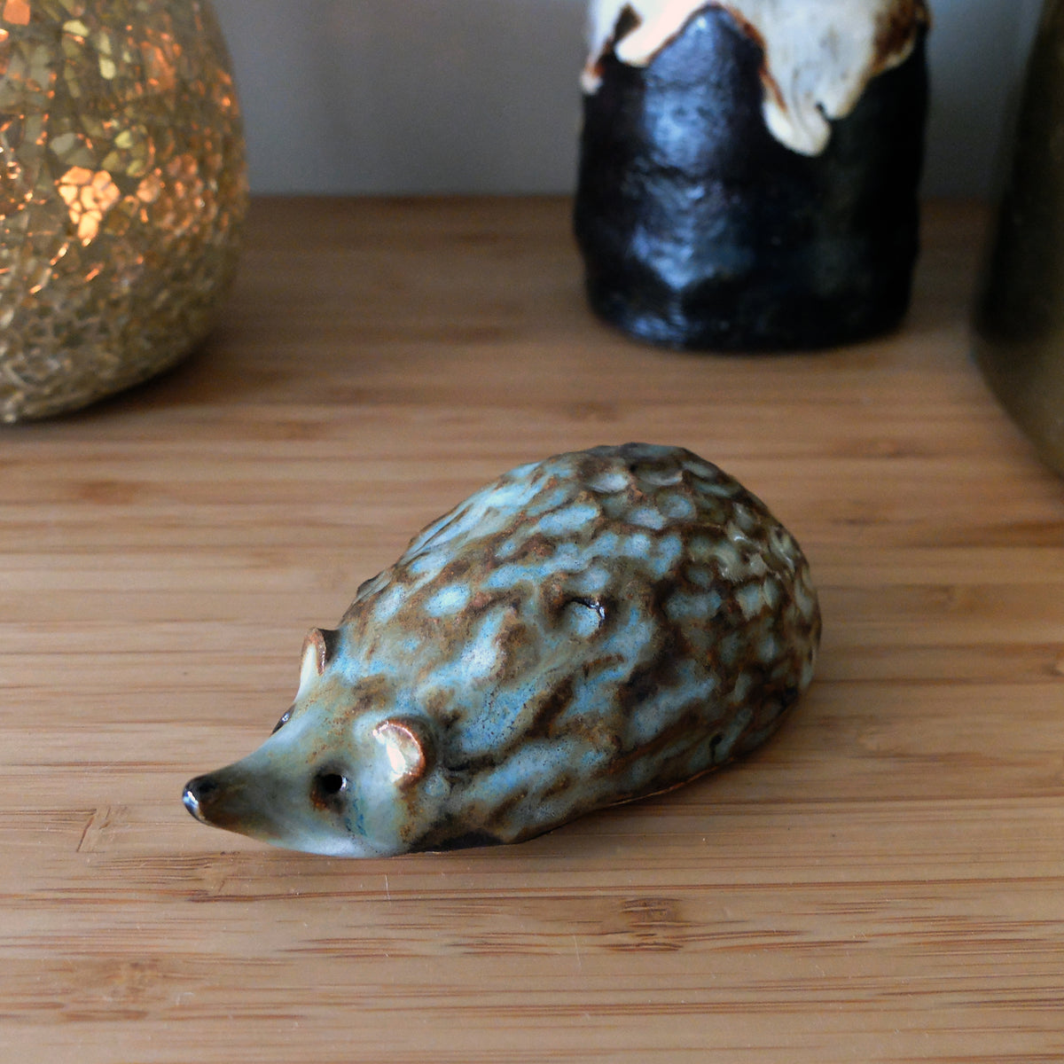 The Long-Nosed Knobby Hedgehog (#32) – Handcrafted Ceramic Figurine