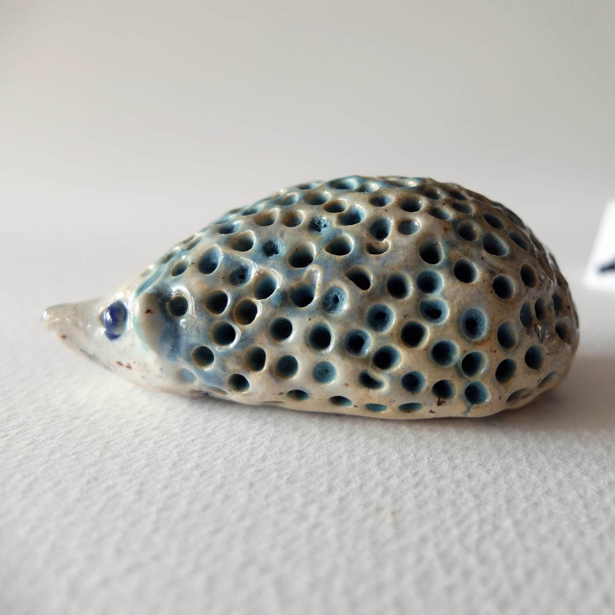 The Sponge Hedgehog (#27) – Handcrafted Ceramic Figurine