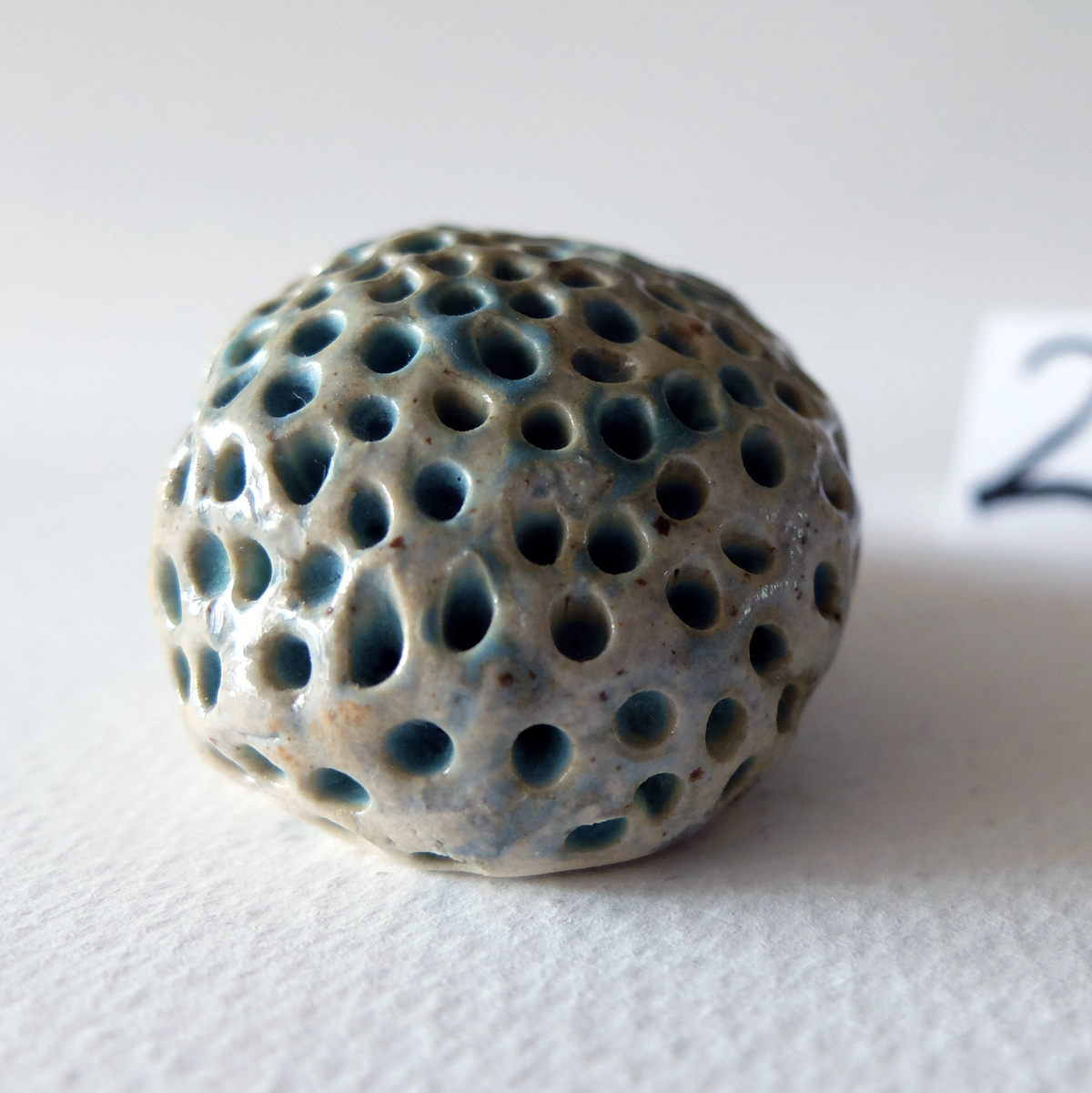 The Sponge Hedgehog (#27) – Handcrafted Ceramic Figurine